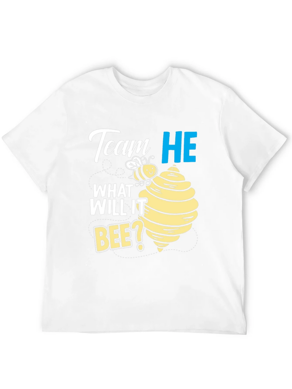 Team He What Will It Bee? Gender Reveal T-Shirt product image 11