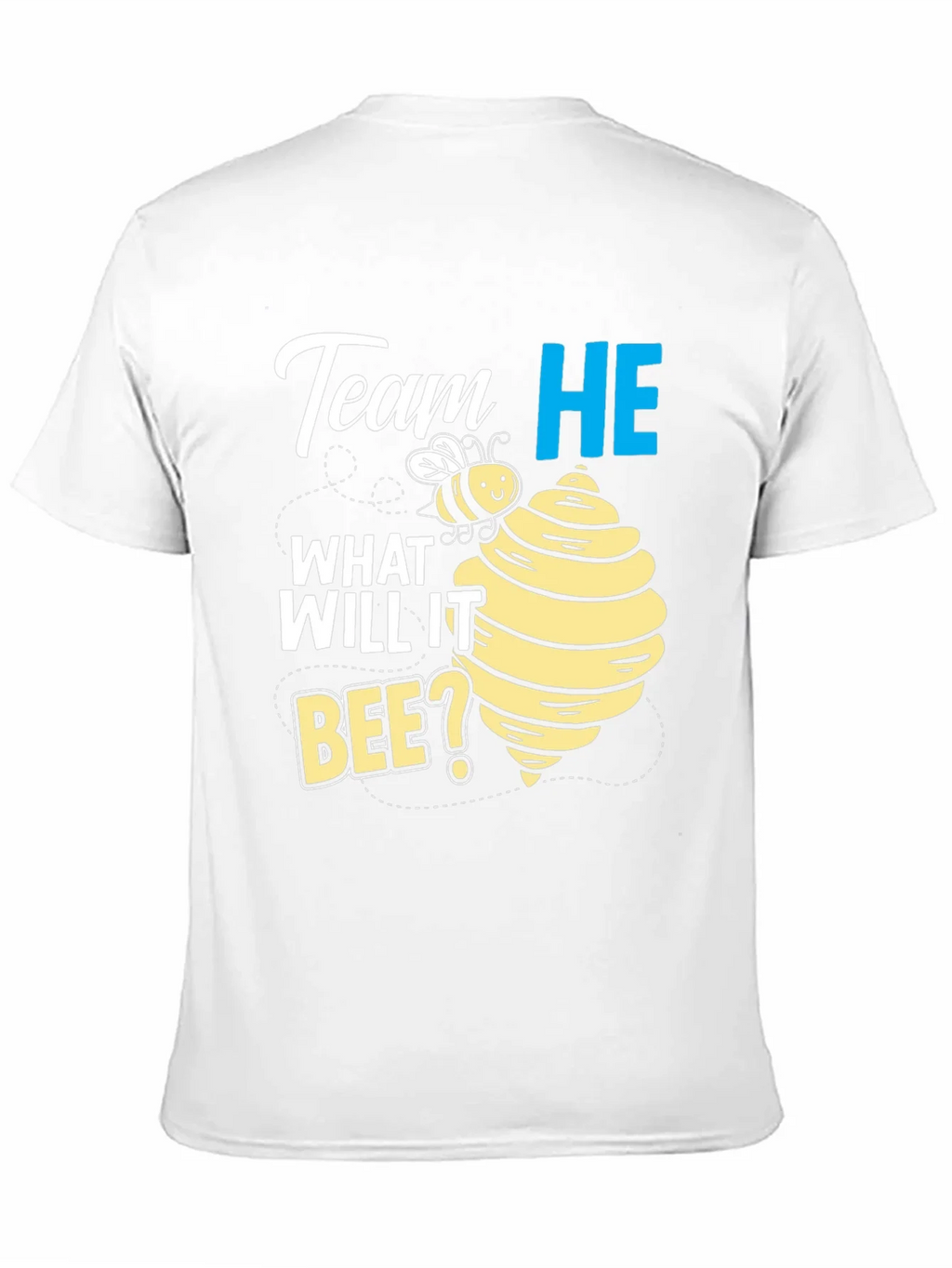 Team He What Will It Bee? Gender Reveal T-Shirt product image 10
