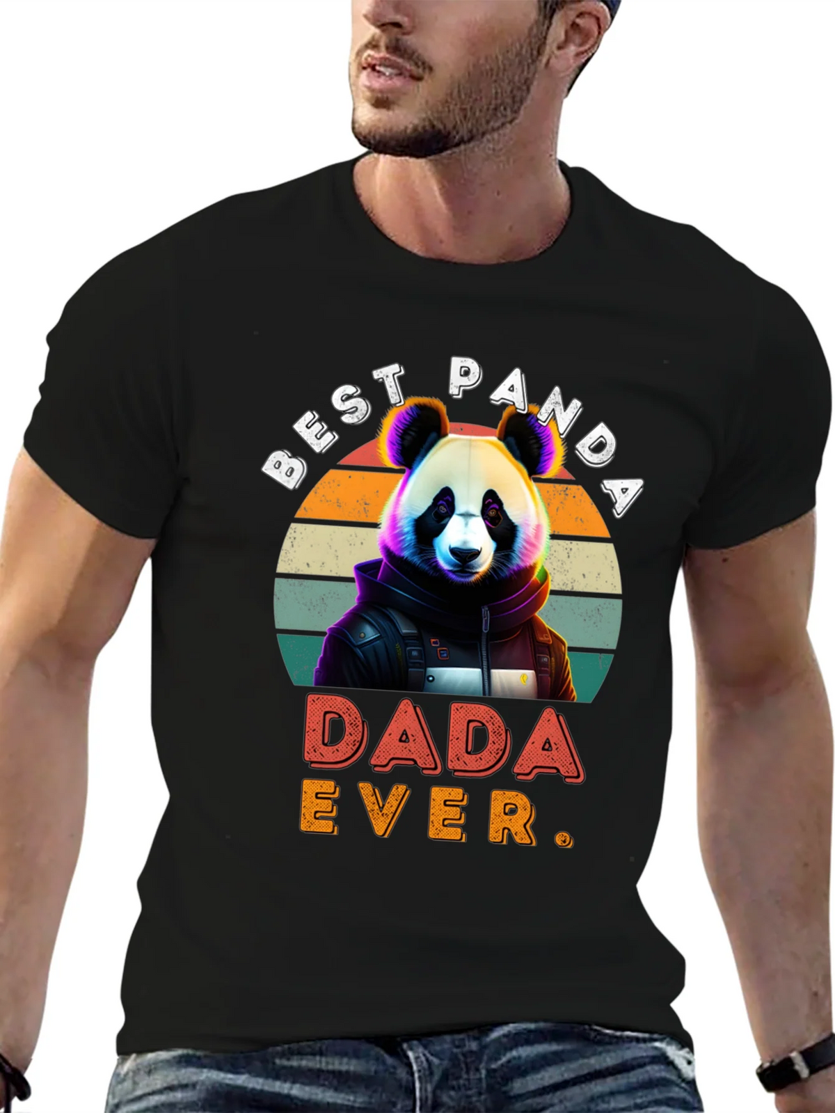 Best Panda Dada Ever T-Shirt product image 6