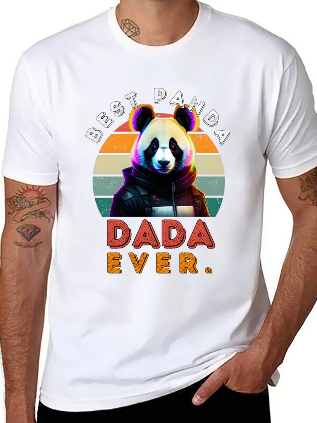 Best Panda Dada Ever T-Shirt product image 7