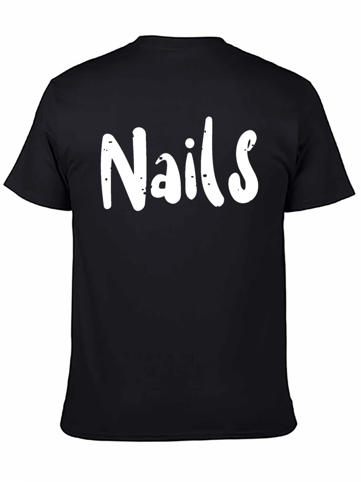 Nails Graphic Tee - Unisex Black T-Shirt product image 4