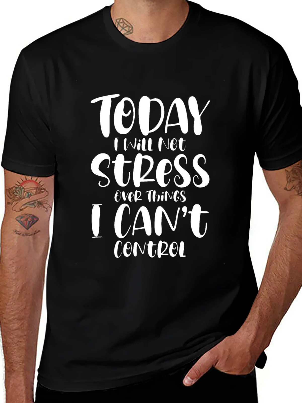 Today I Will Not Stress T-Shirt Relaxed Fit product image 1