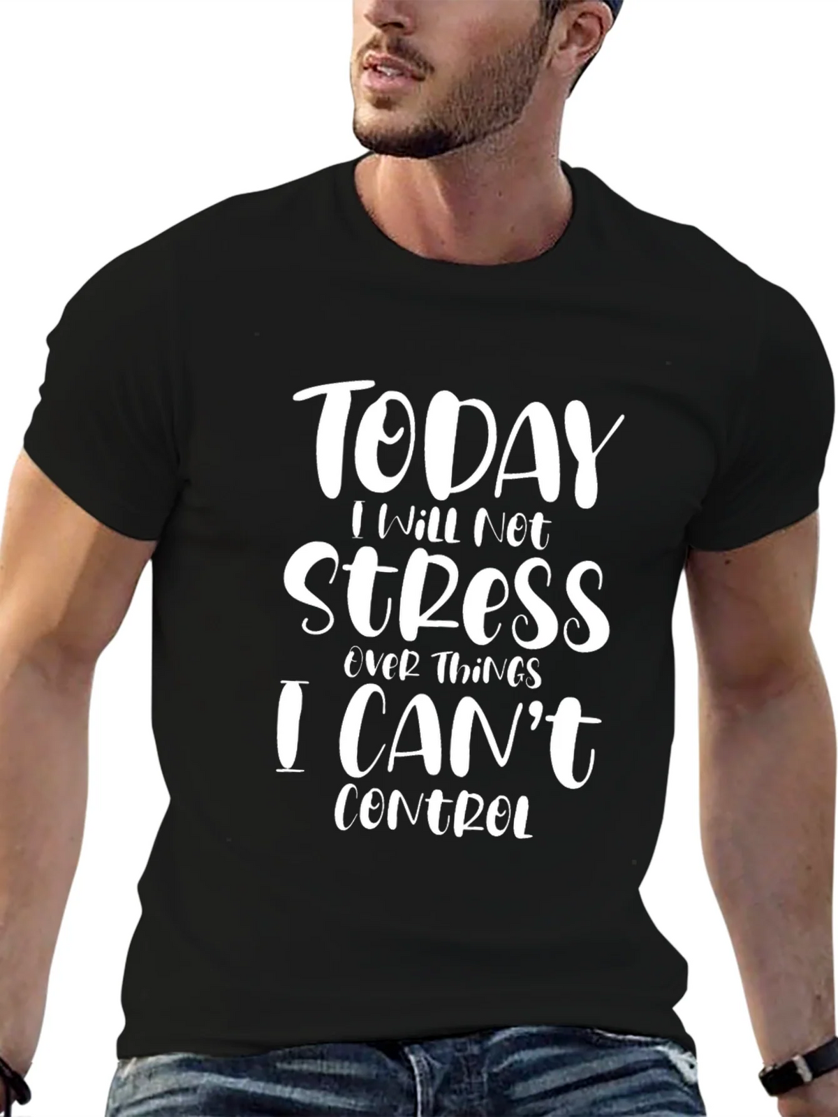 Today I Will Not Stress T-Shirt Relaxed Fit product image 6