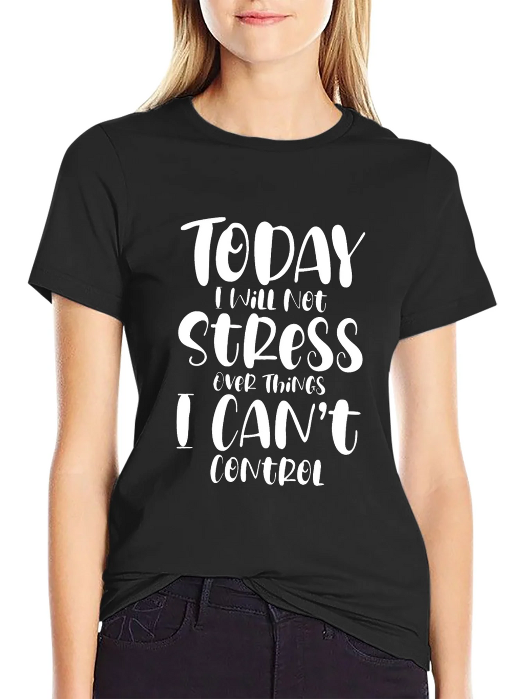 Today I Will Not Stress T-Shirt Relaxed Fit product image 2