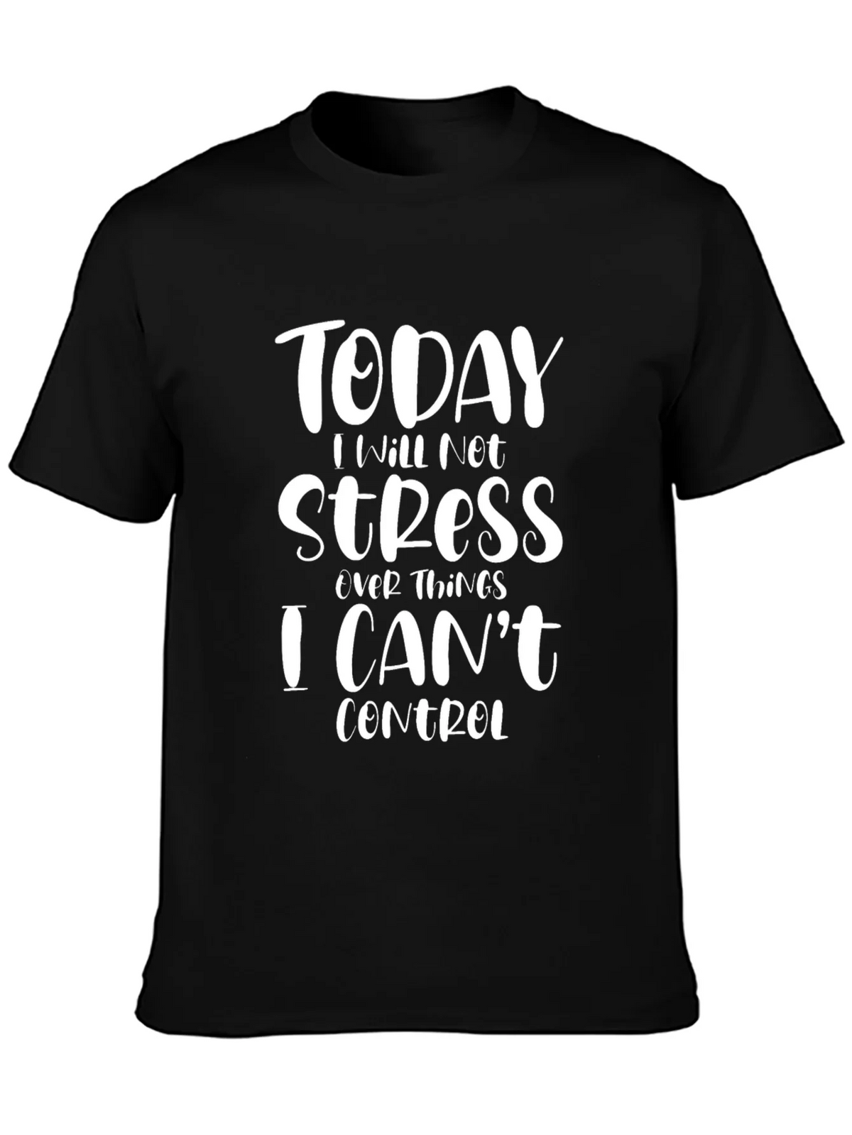 Today I Will Not Stress T-Shirt Relaxed Fit product image 3