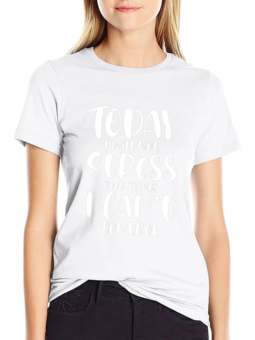 Today I Will Not Stress T-Shirt Relaxed Fit product image 8