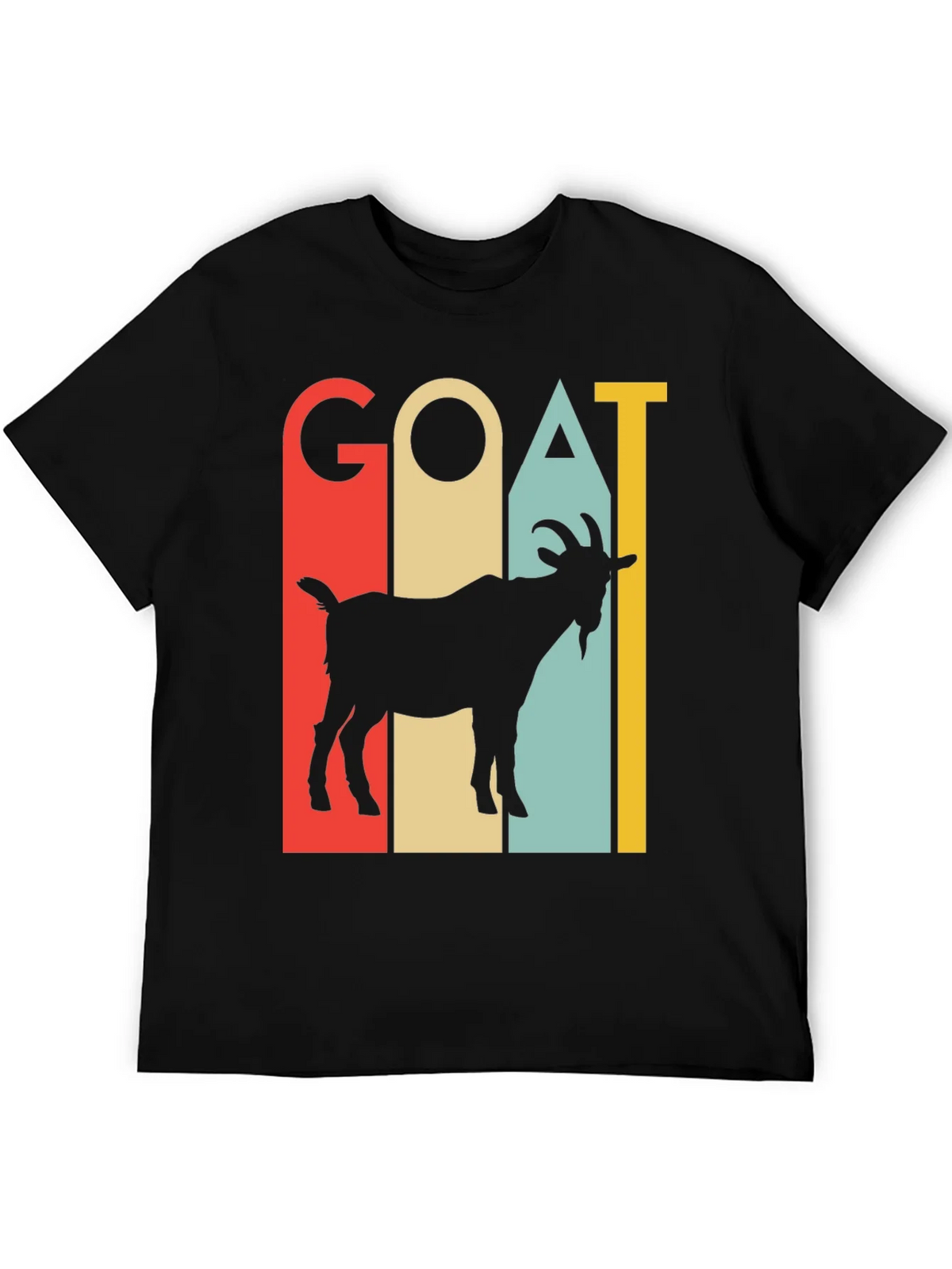 Retro Goat Graphic Tee - Greatest of All Time T-Shirt product image 5