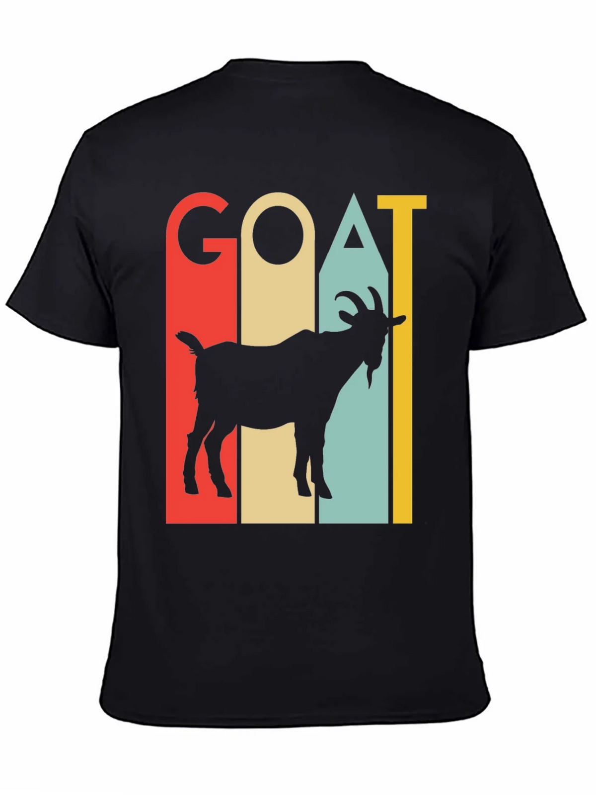 Retro Goat Graphic Tee - Greatest of All Time T-Shirt product image 4