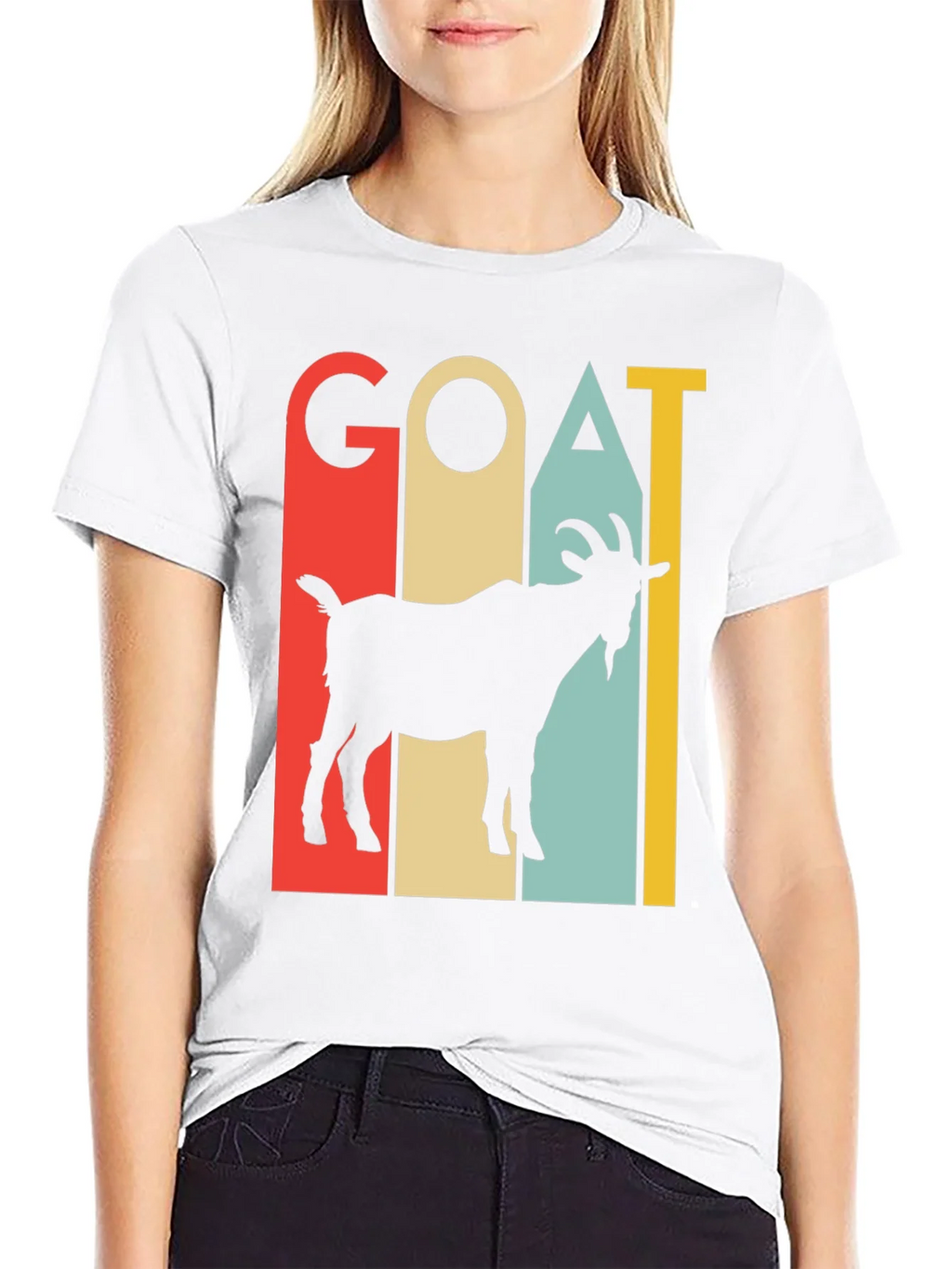 Retro Goat Graphic Tee - Greatest of All Time T-Shirt product image 8