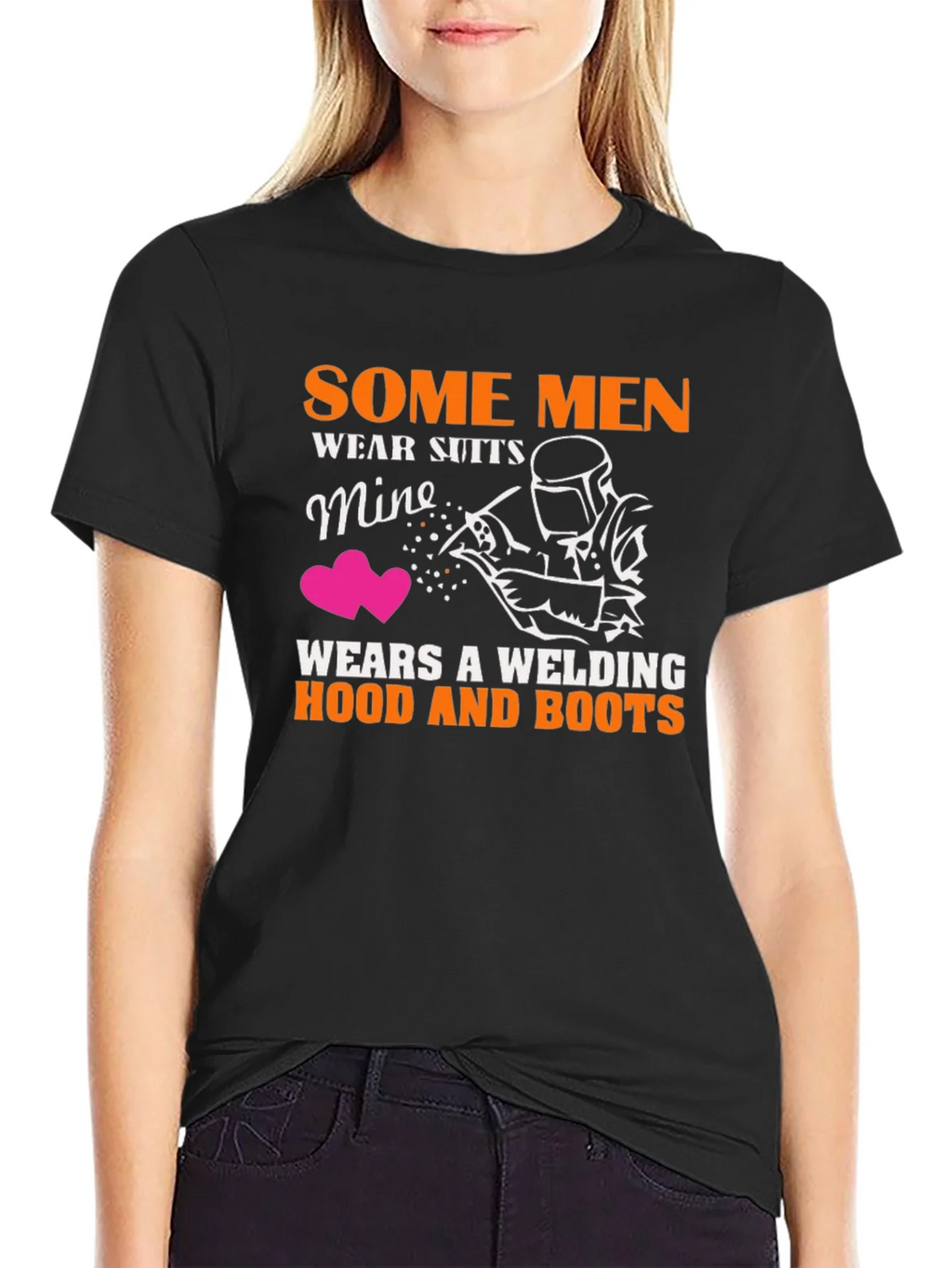 Welding Hood and Boots Graphic T-Shirt product image 2