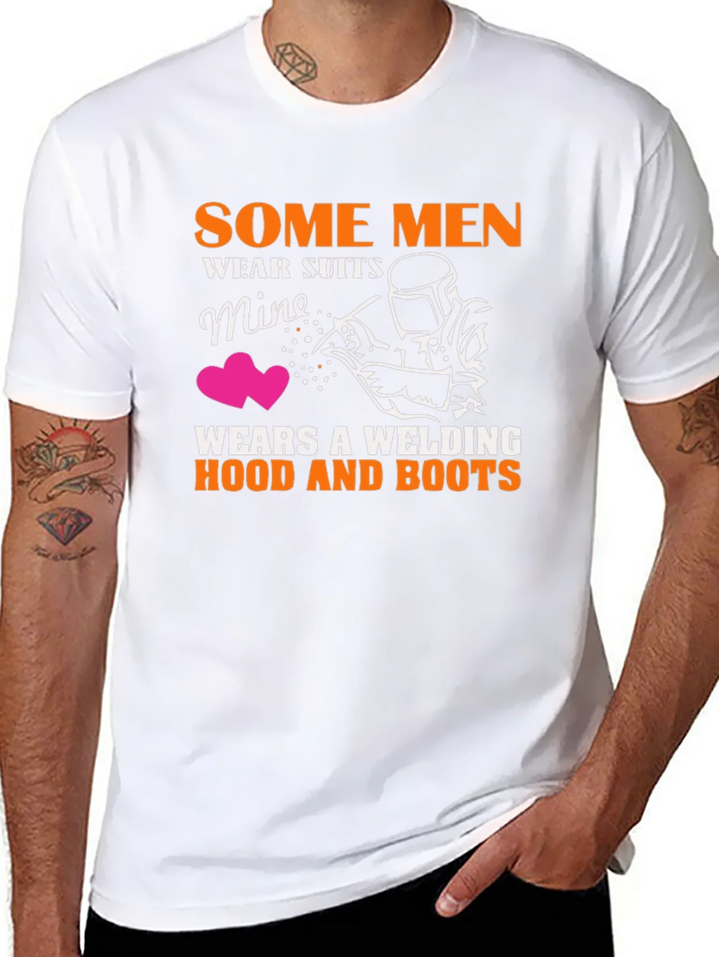 Welding Hood and Boots Graphic T-Shirt product image 7