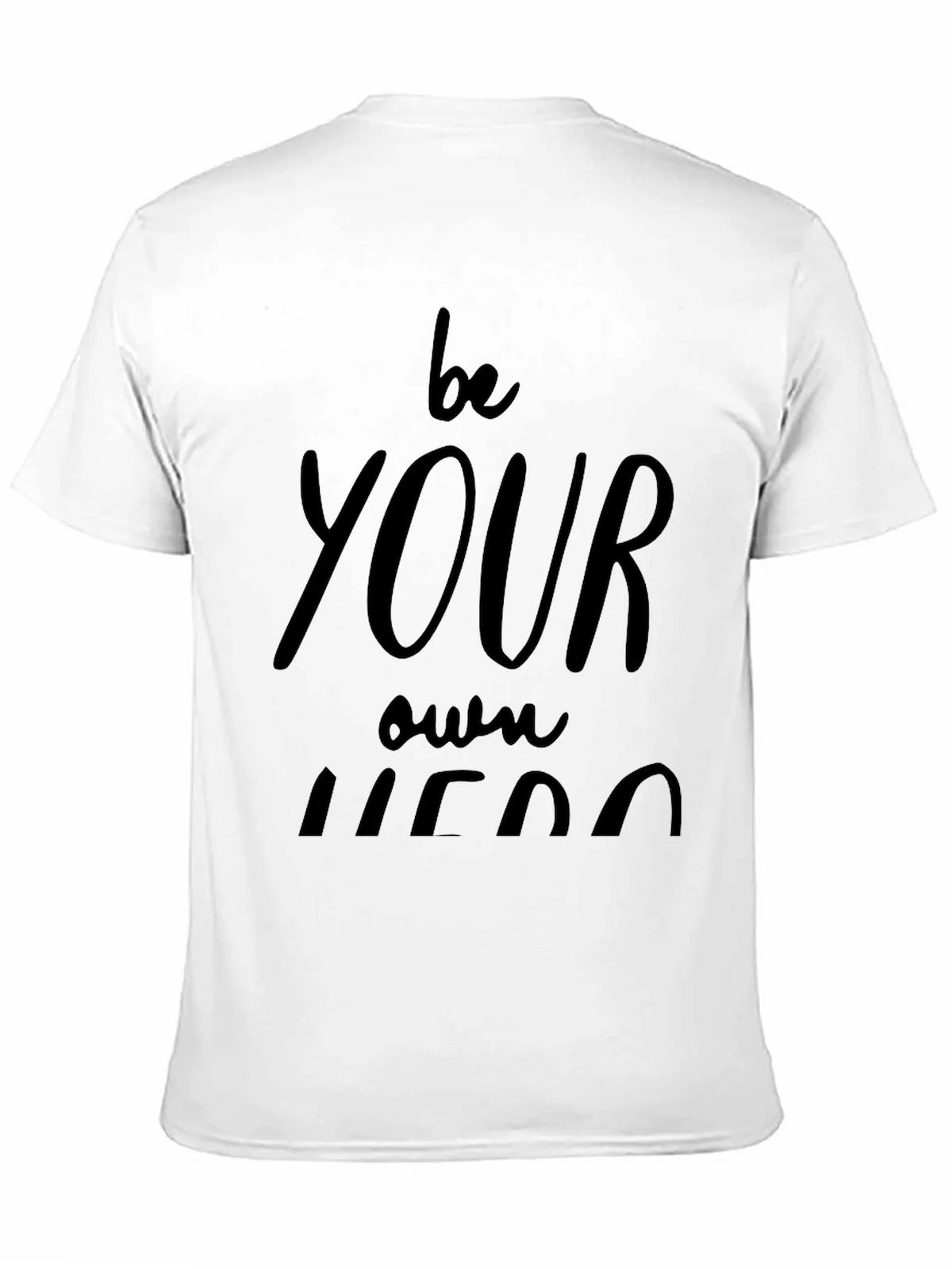 Be Your Own Hero Black Graphic Tee product image 9