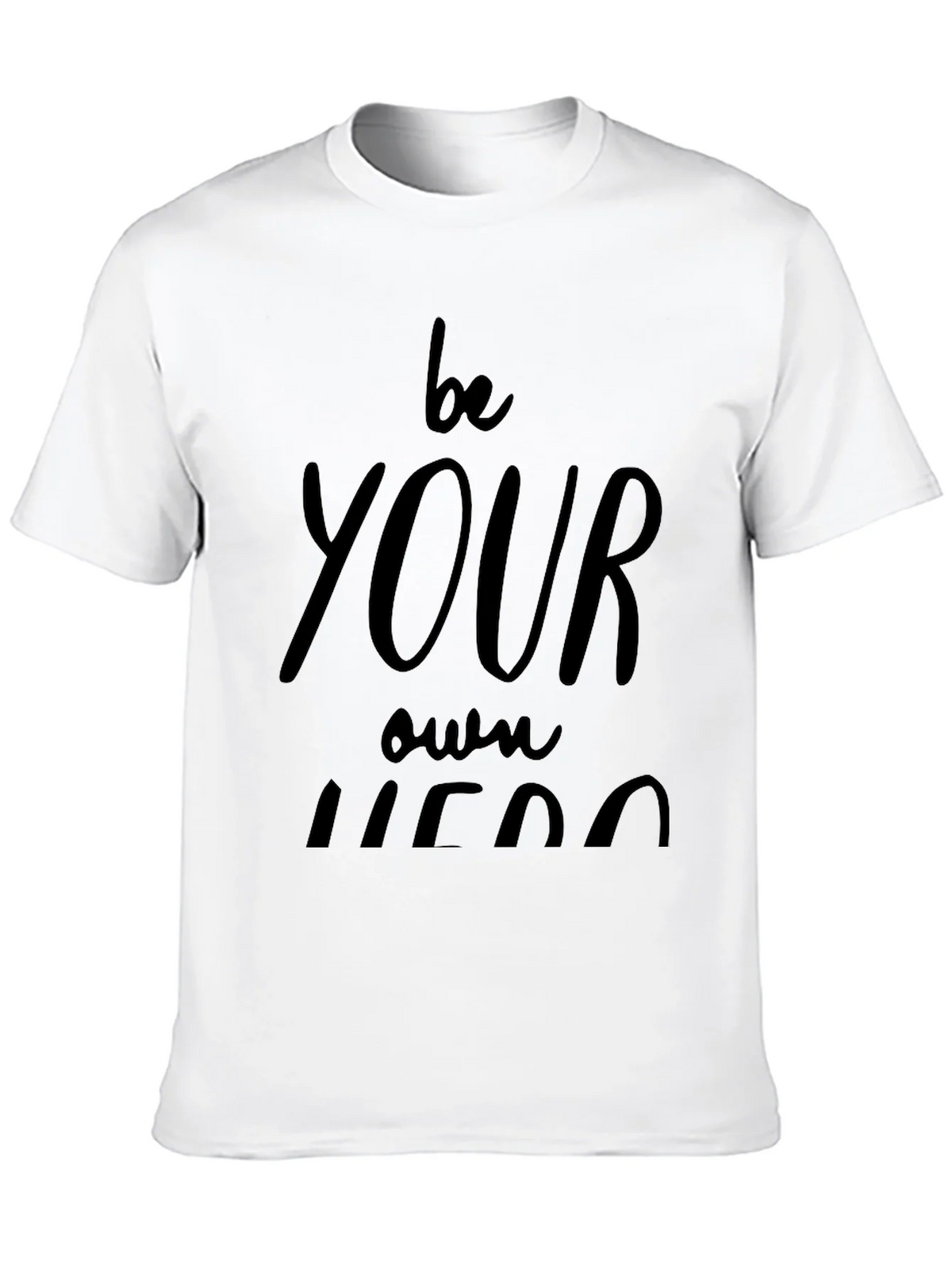 Be Your Own Hero Black Graphic Tee product image 8