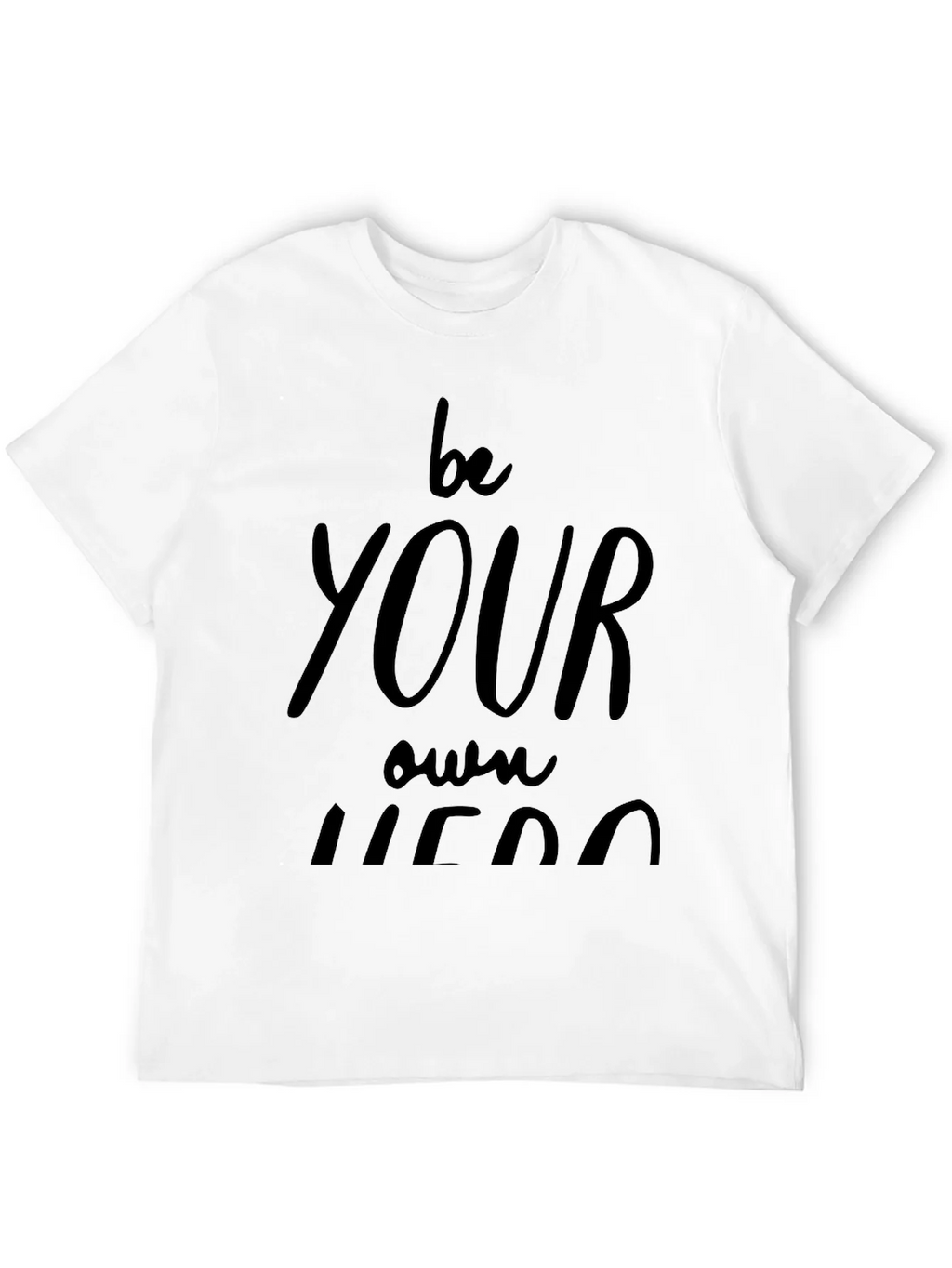 Be Your Own Hero Black Graphic Tee product image 10