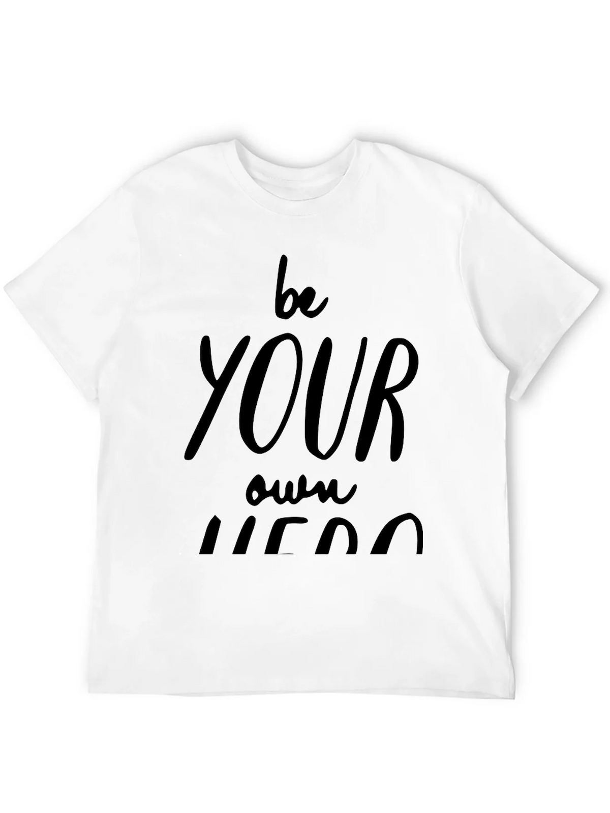 Be Your Own Hero Black Graphic Tee product image 10