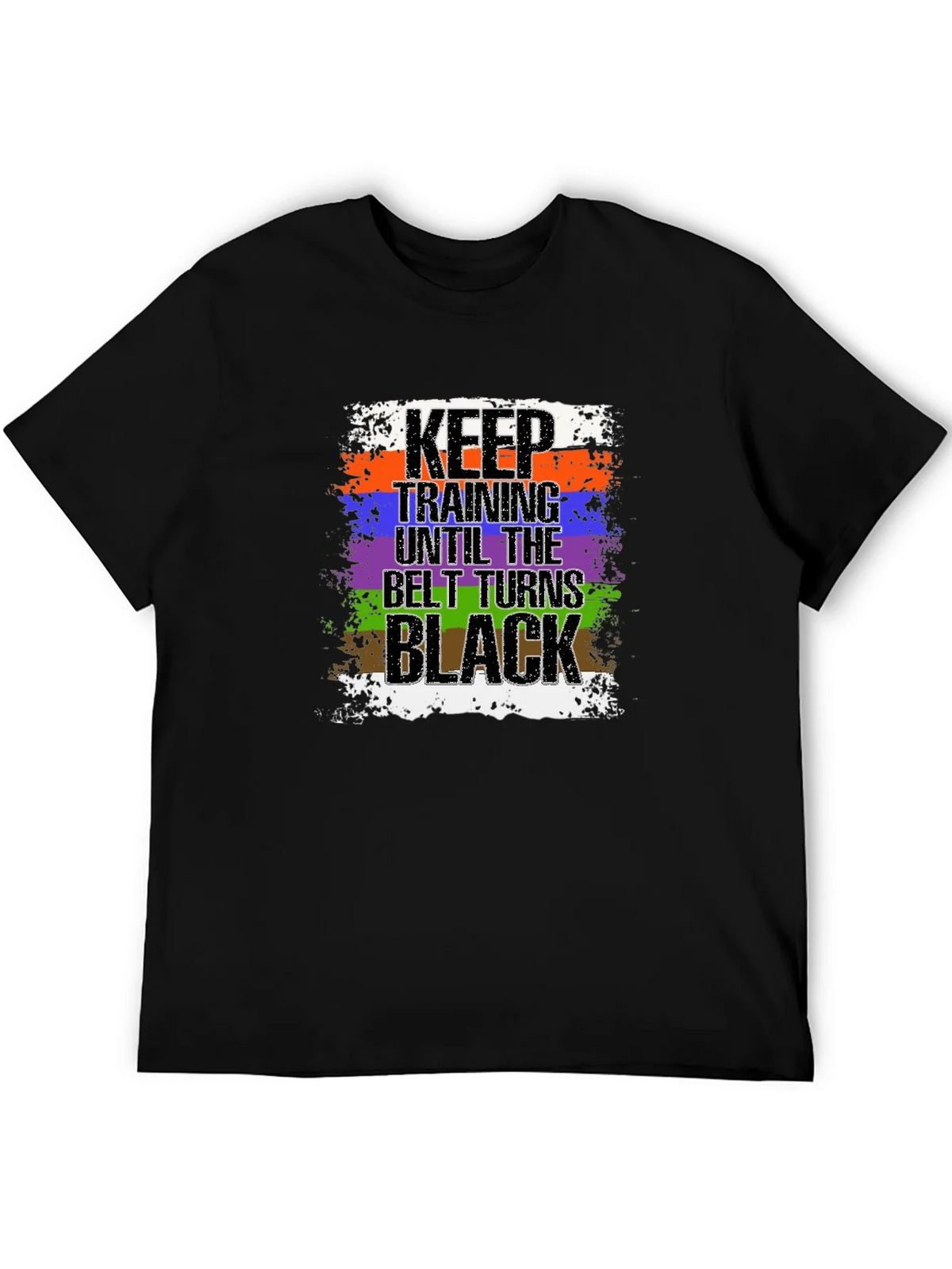 Keep Training Until Black Belt T-Shirt Jiu Jitsu product image 5