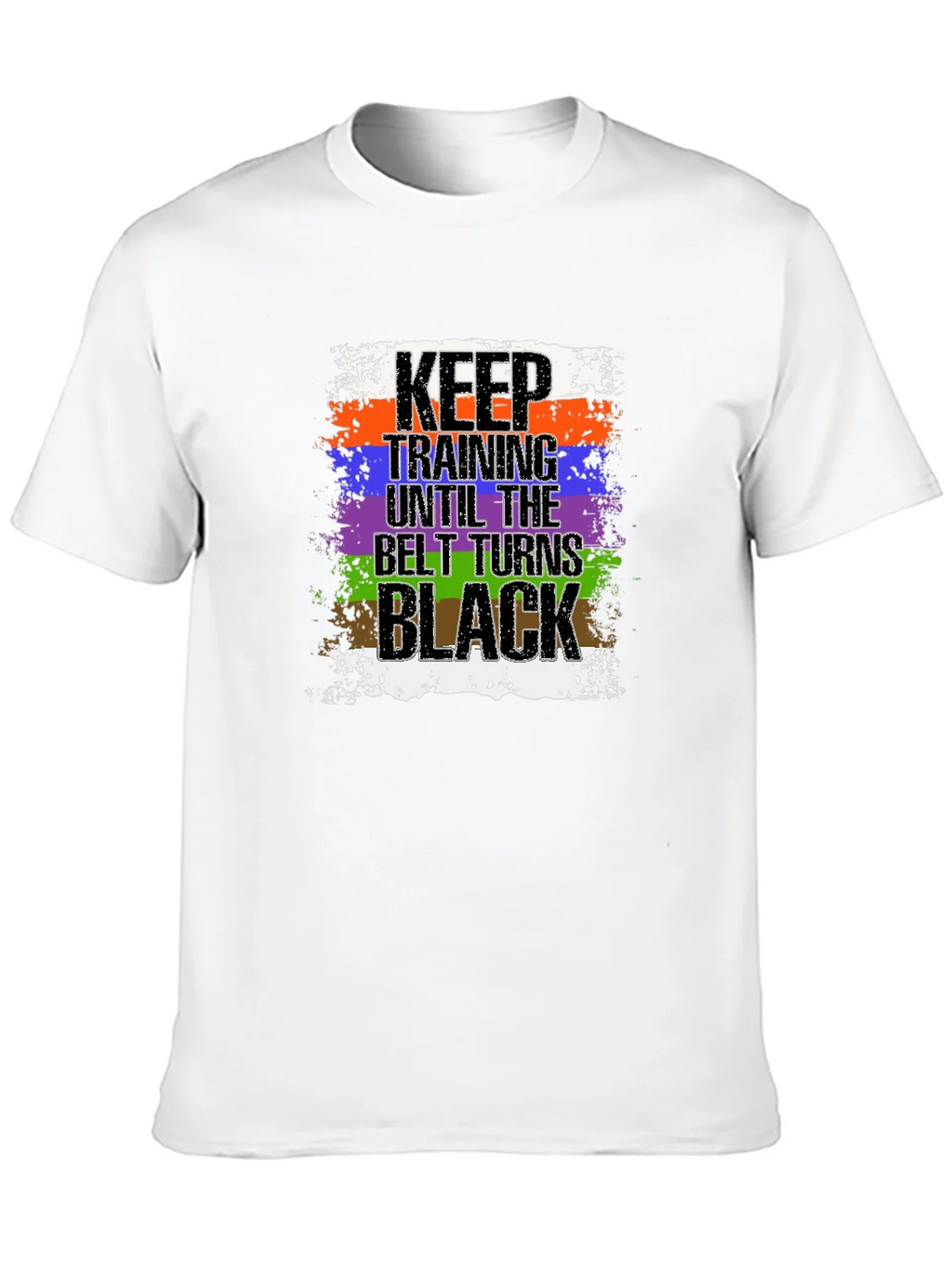 Keep Training Until Black Belt T-Shirt Jiu Jitsu product image 9