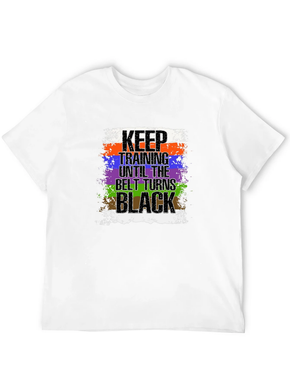 Keep Training Until Black Belt T-Shirt Jiu Jitsu product image 11