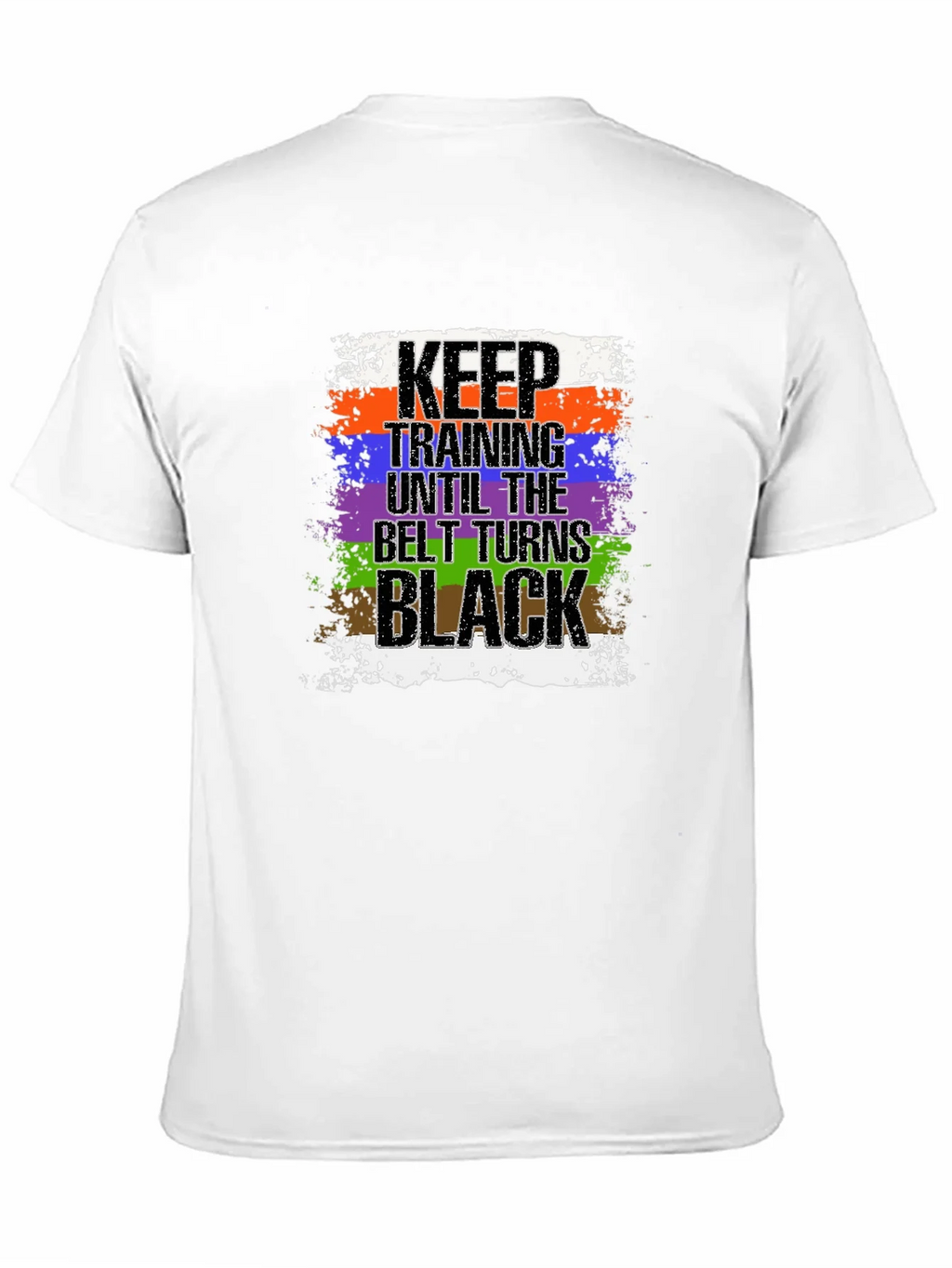 Keep Training Until Black Belt T-Shirt Jiu Jitsu product image 10