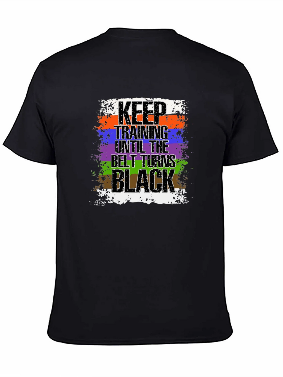 Keep Training Until Black Belt T-Shirt Jiu Jitsu product image 4