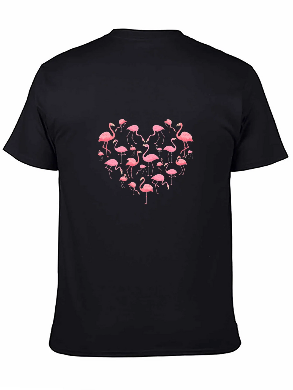 Flamingo Heart Graphic Tee product image 4