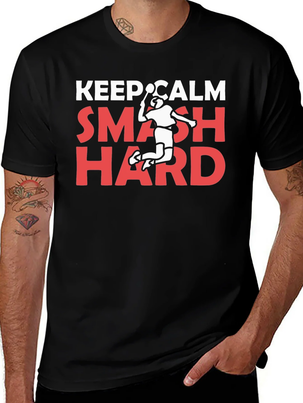 Keep Calm Smash Hard T-Shirt product image 1