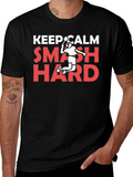 Keep Calm Smash Hard T-Shirt product image 1