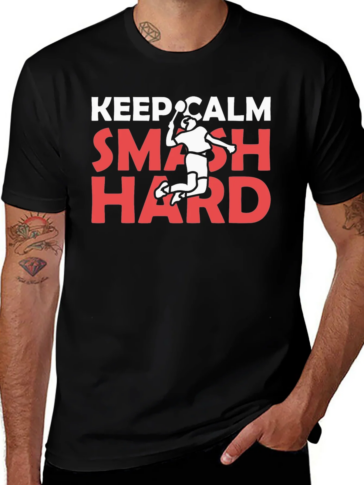 Keep Calm Smash Hard T-Shirt product image 1