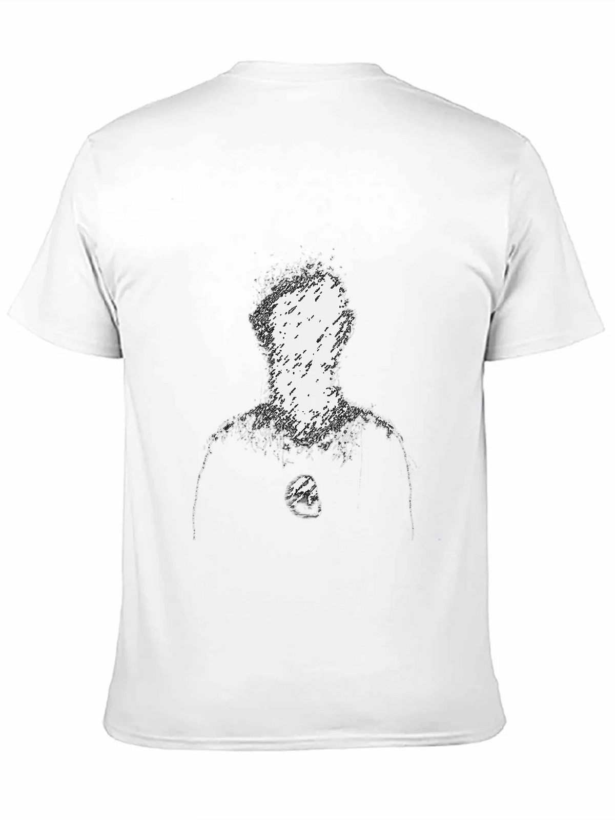 Abstract Figure Graphic Tee - Black product image 10