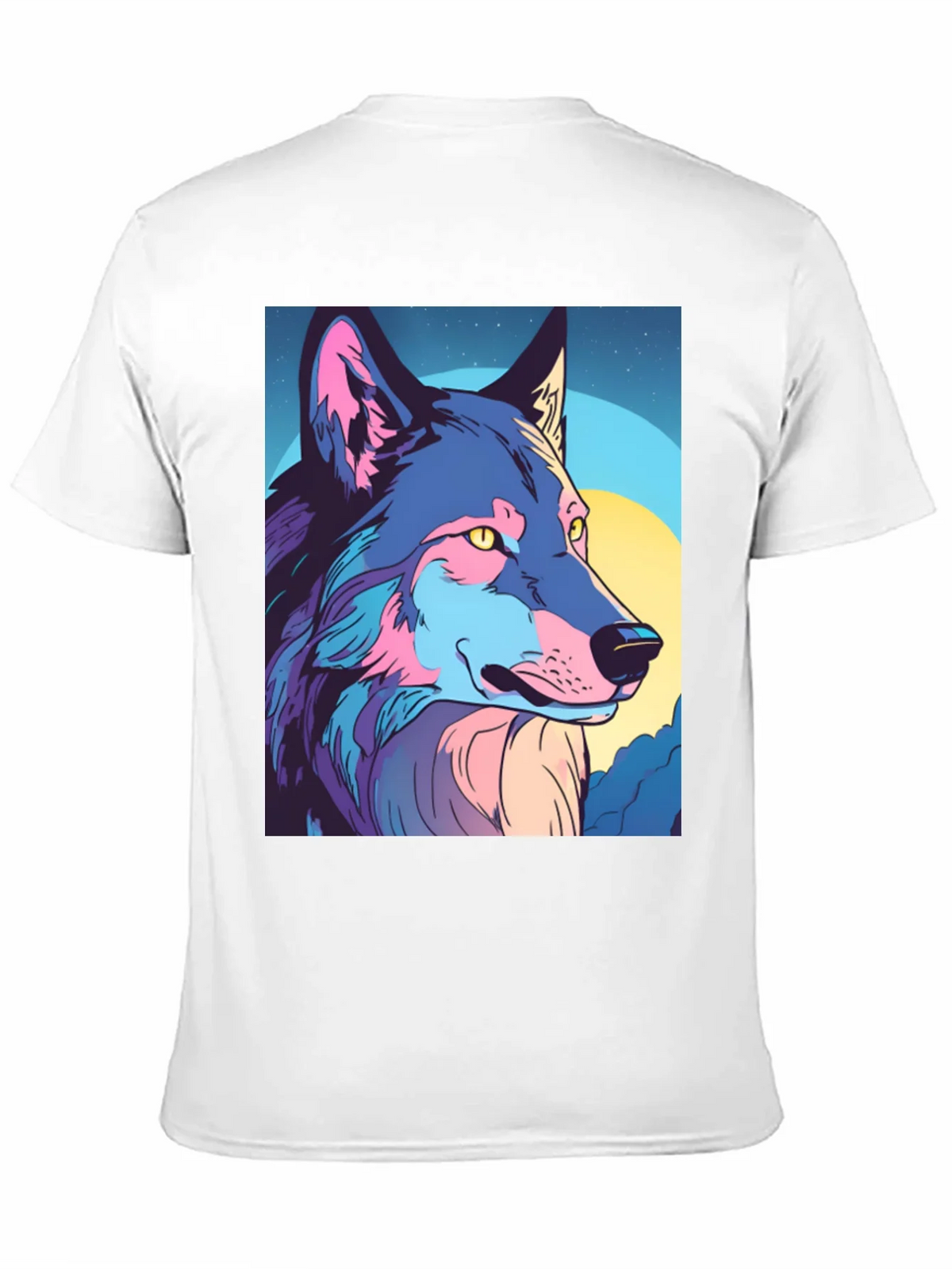 Wolf Graphic Tee - Stylish Mens Black T-Shirt product image 10