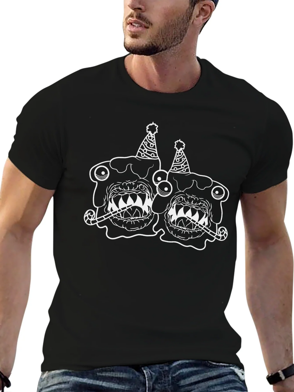 Monster Birthday Party Graphic T-Shirt product image 6