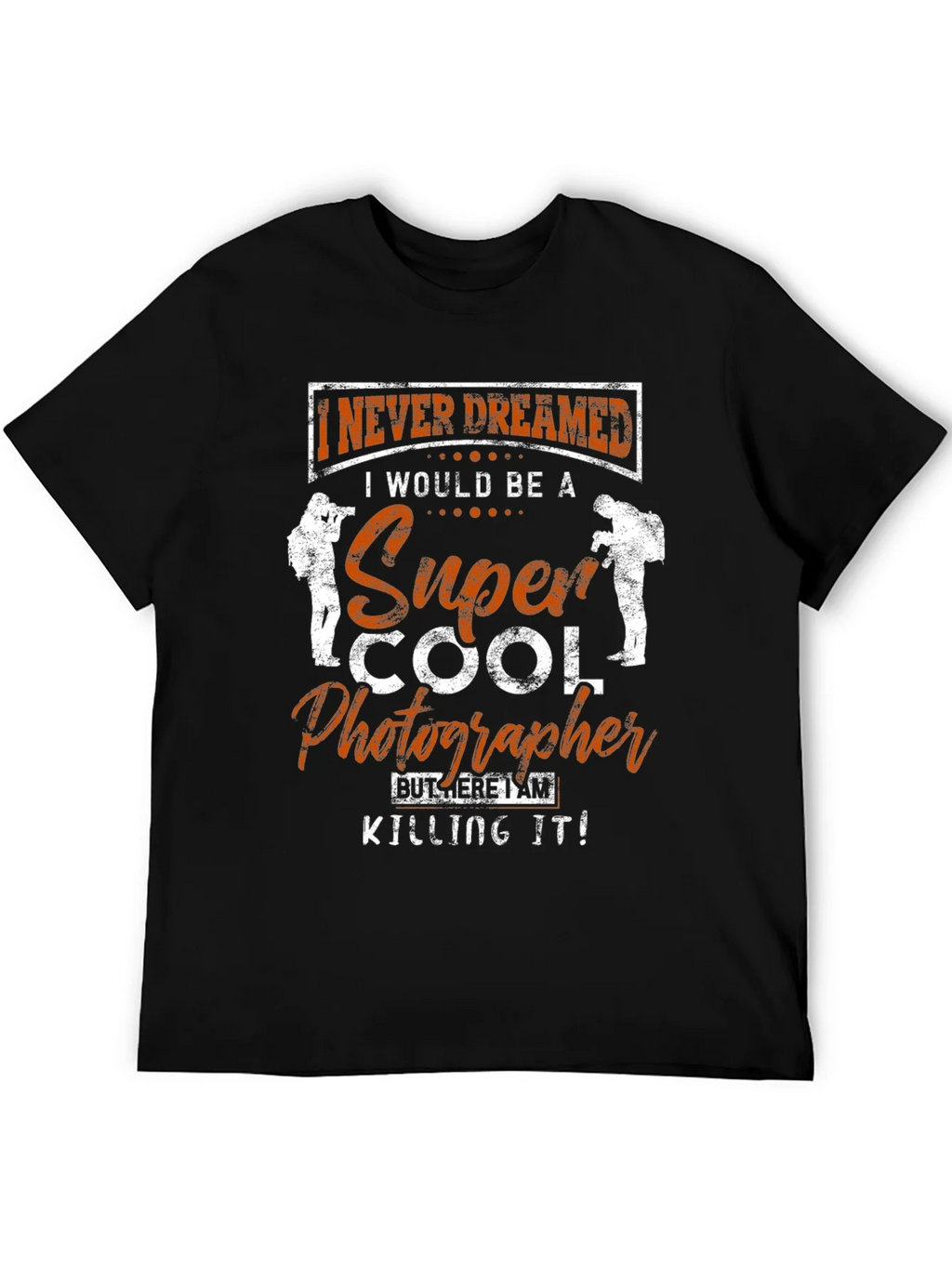 Super Cool Photographer Black T-Shirt product image 5