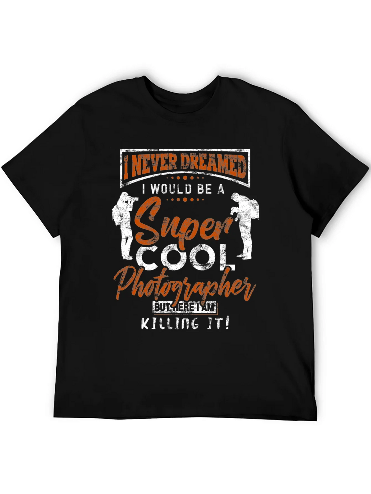 Super Cool Photographer Black T-Shirt product image 5