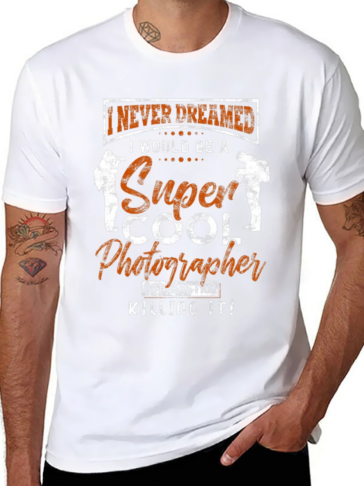 Super Cool Photographer Black T-Shirt product image 7