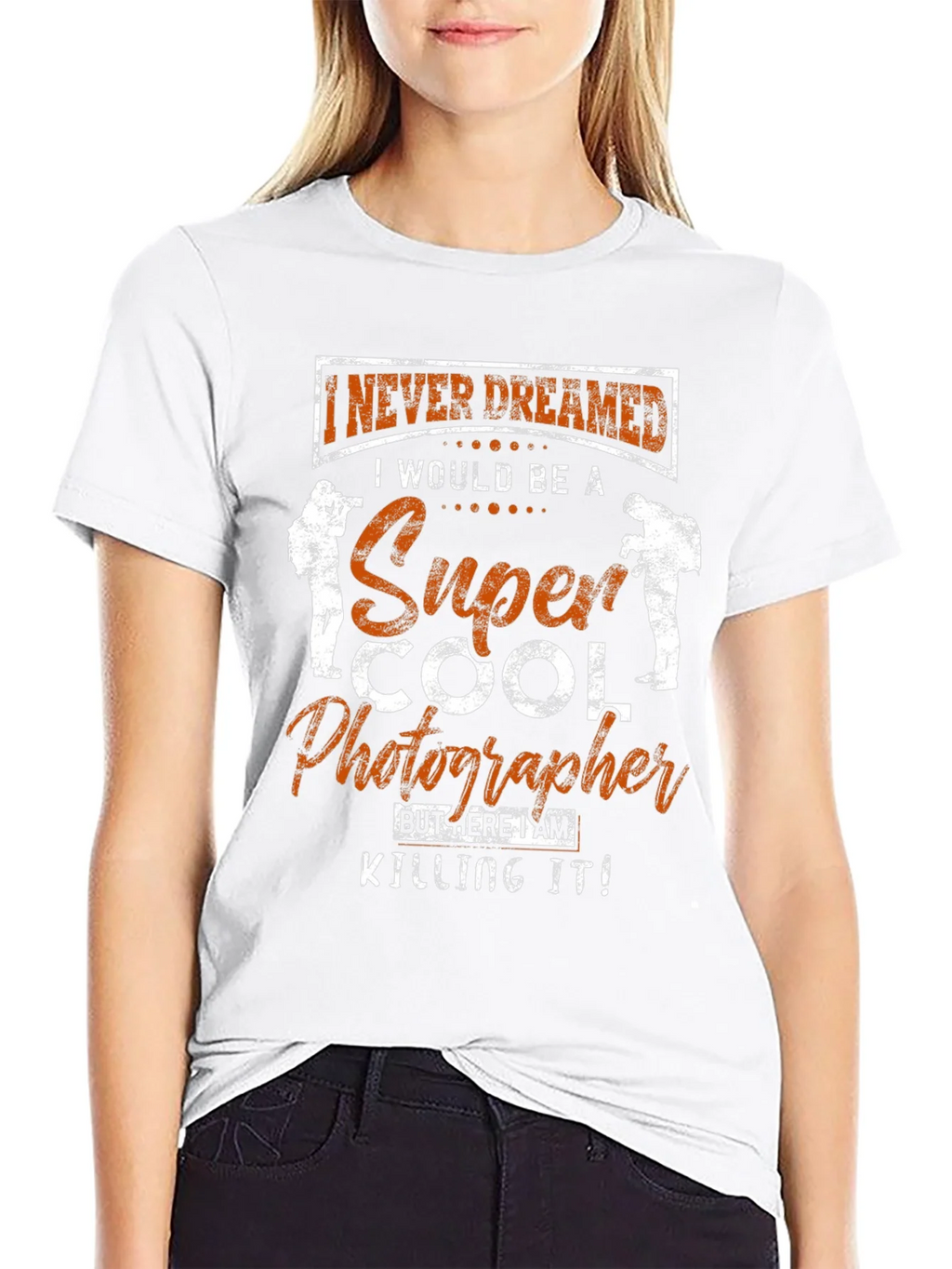 Super Cool Photographer Black T-Shirt product image 8