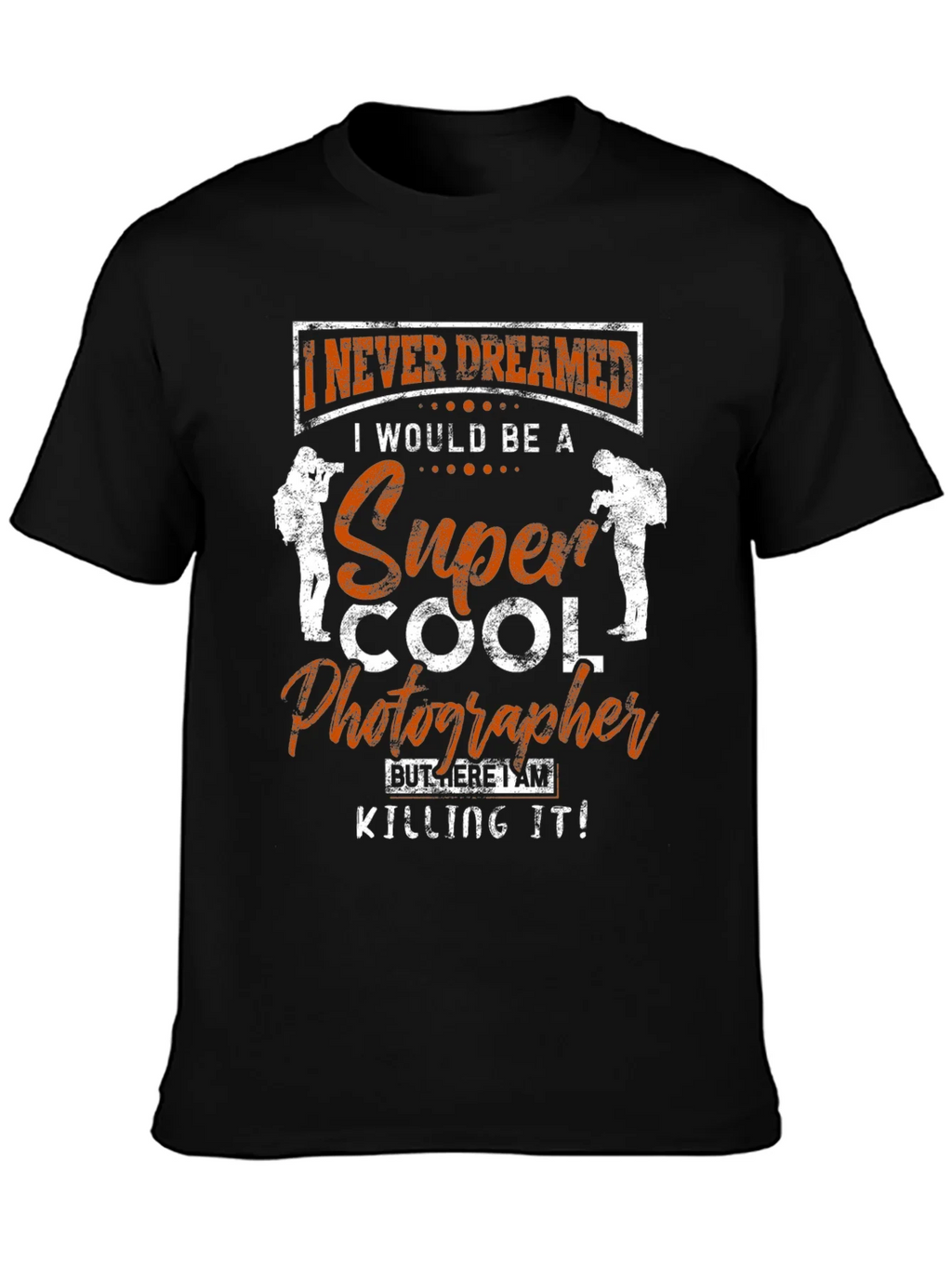 Super Cool Photographer Black T-Shirt product image 3