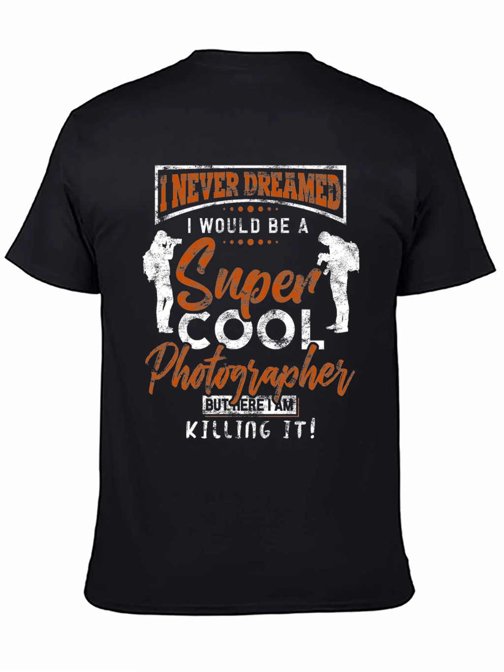 Super Cool Photographer Black T-Shirt product image 4