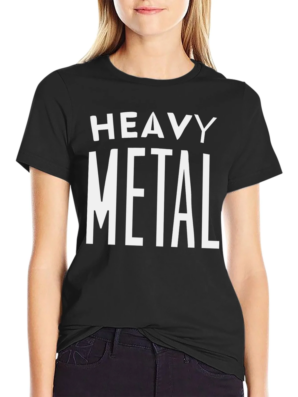 Heavy Metal Graphic Black T-Shirt product image 2