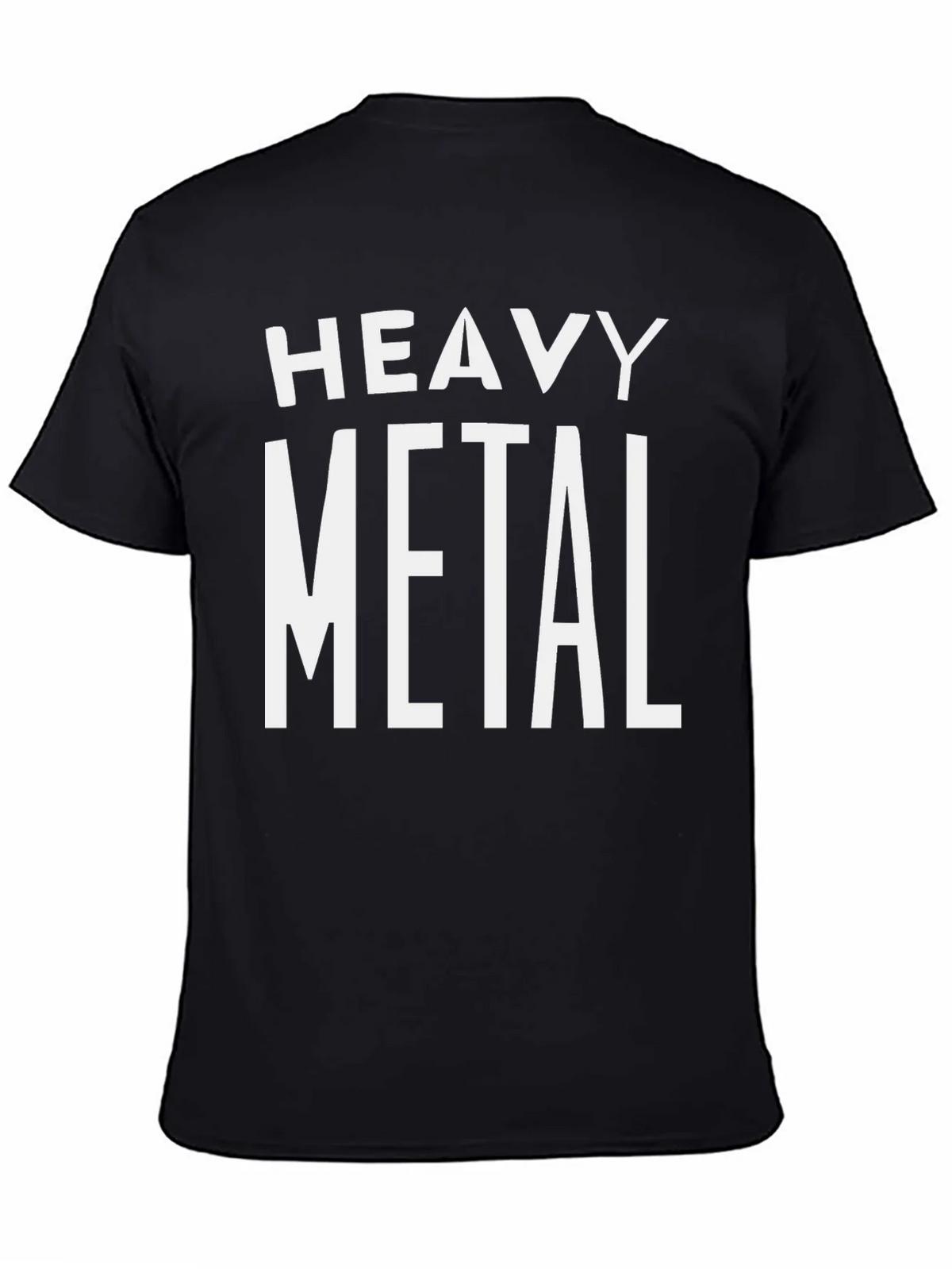 Heavy Metal Graphic Black T-Shirt product image 4