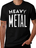 Heavy Metal Graphic Black T-Shirt product image 1