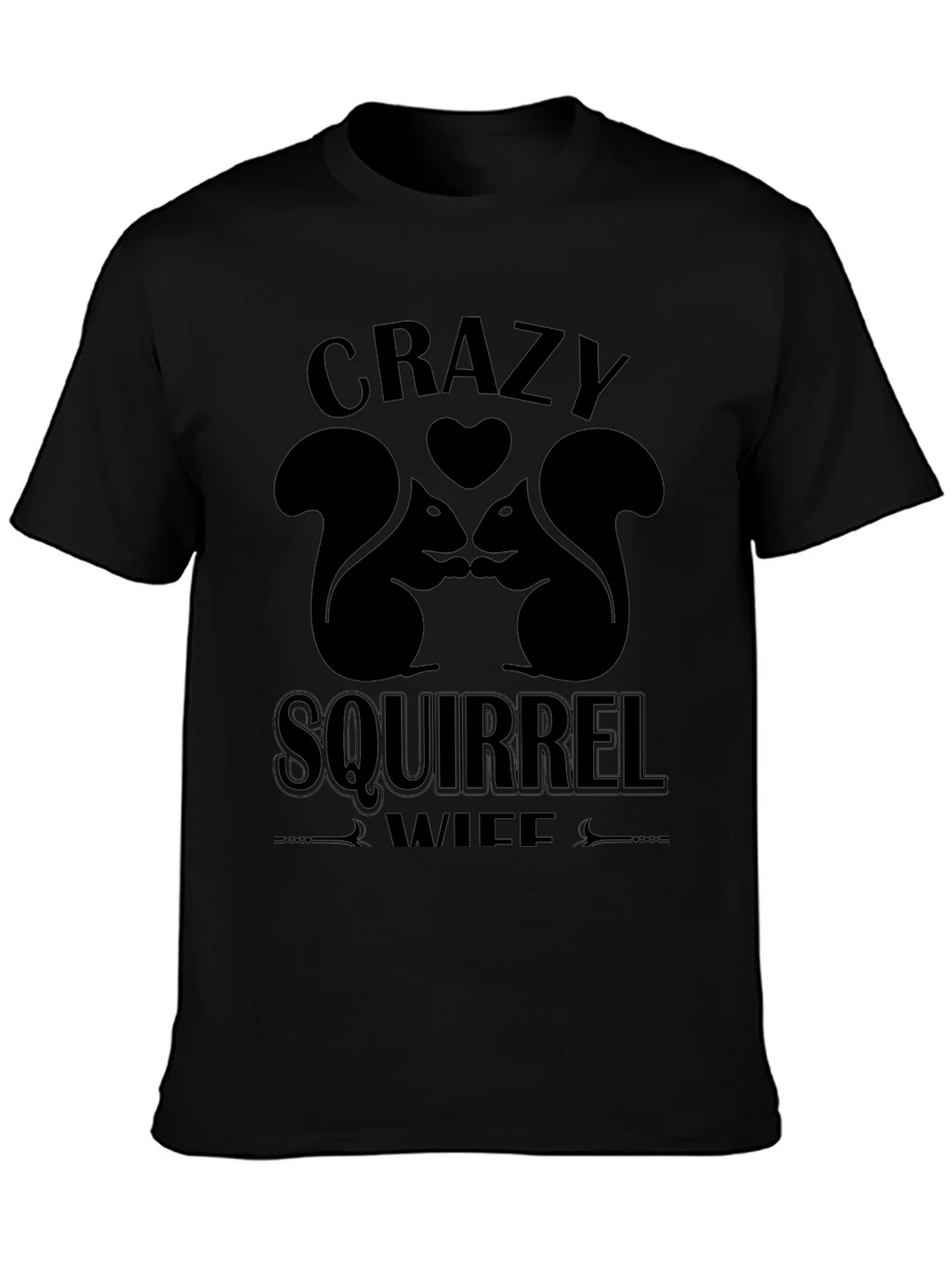 Crazy Squirrel Wife T-Shirt product image 3