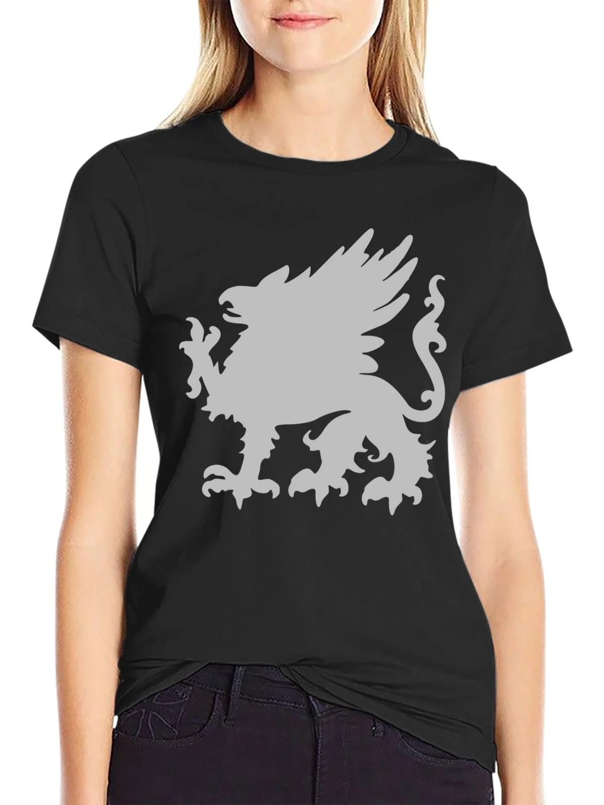 Griffin Graphic Tee - Classic Black product image 2