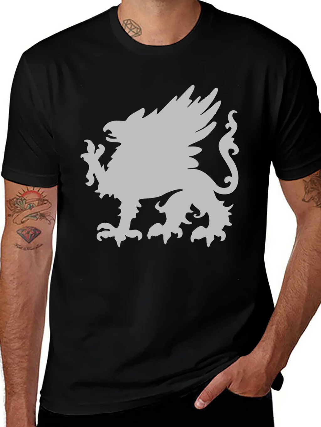 Griffin Graphic Tee - Classic Black product image 1
