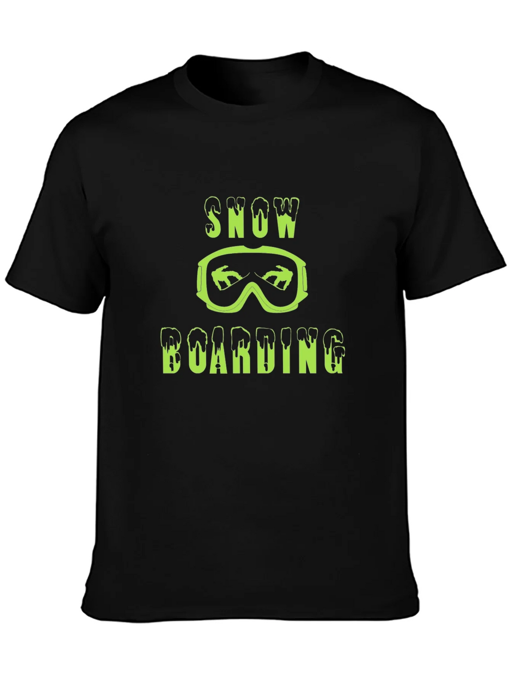 Snowboarding Graphic Tee - Black product image 2