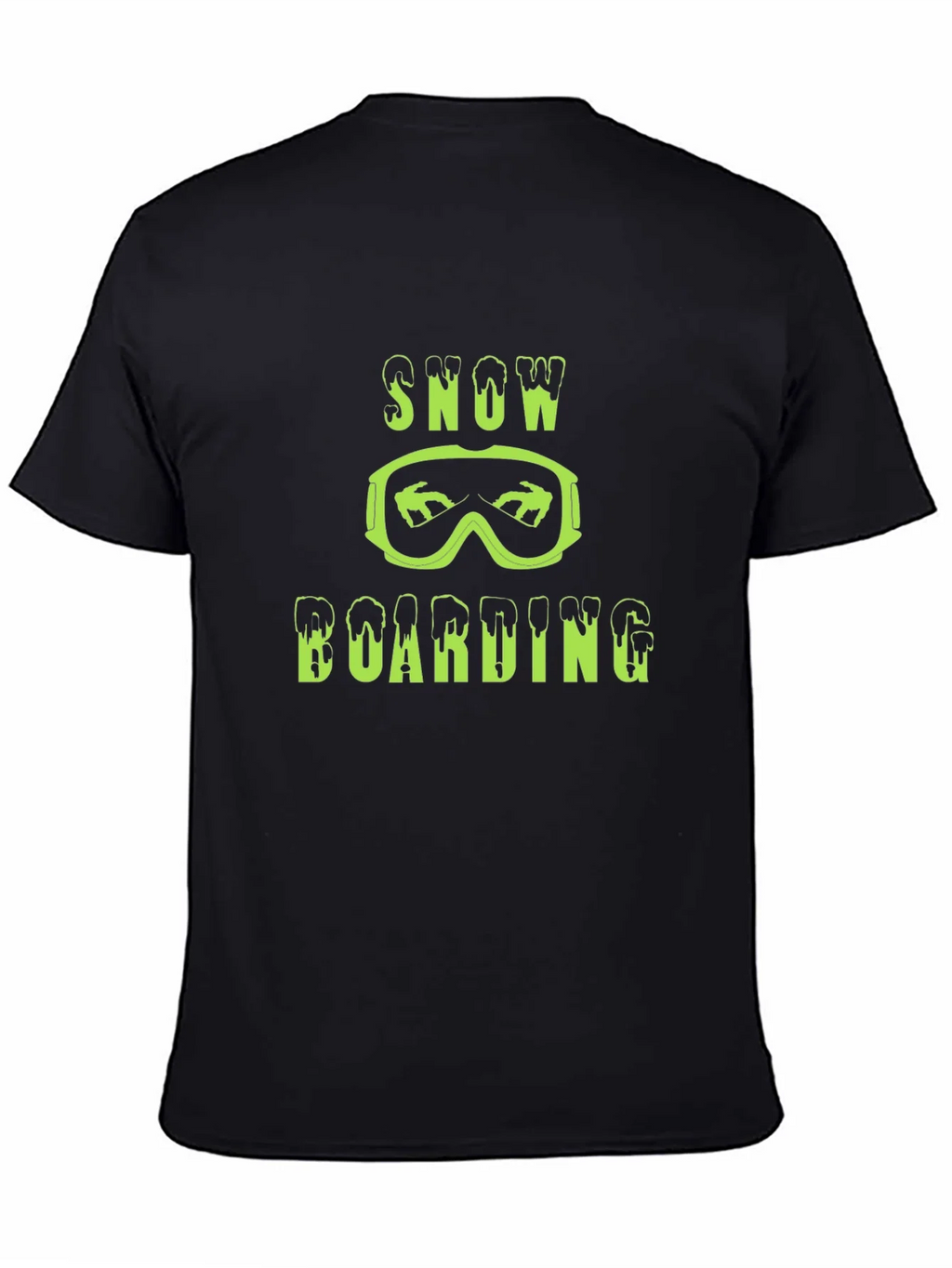 Snowboarding Graphic Tee - Black product image 3