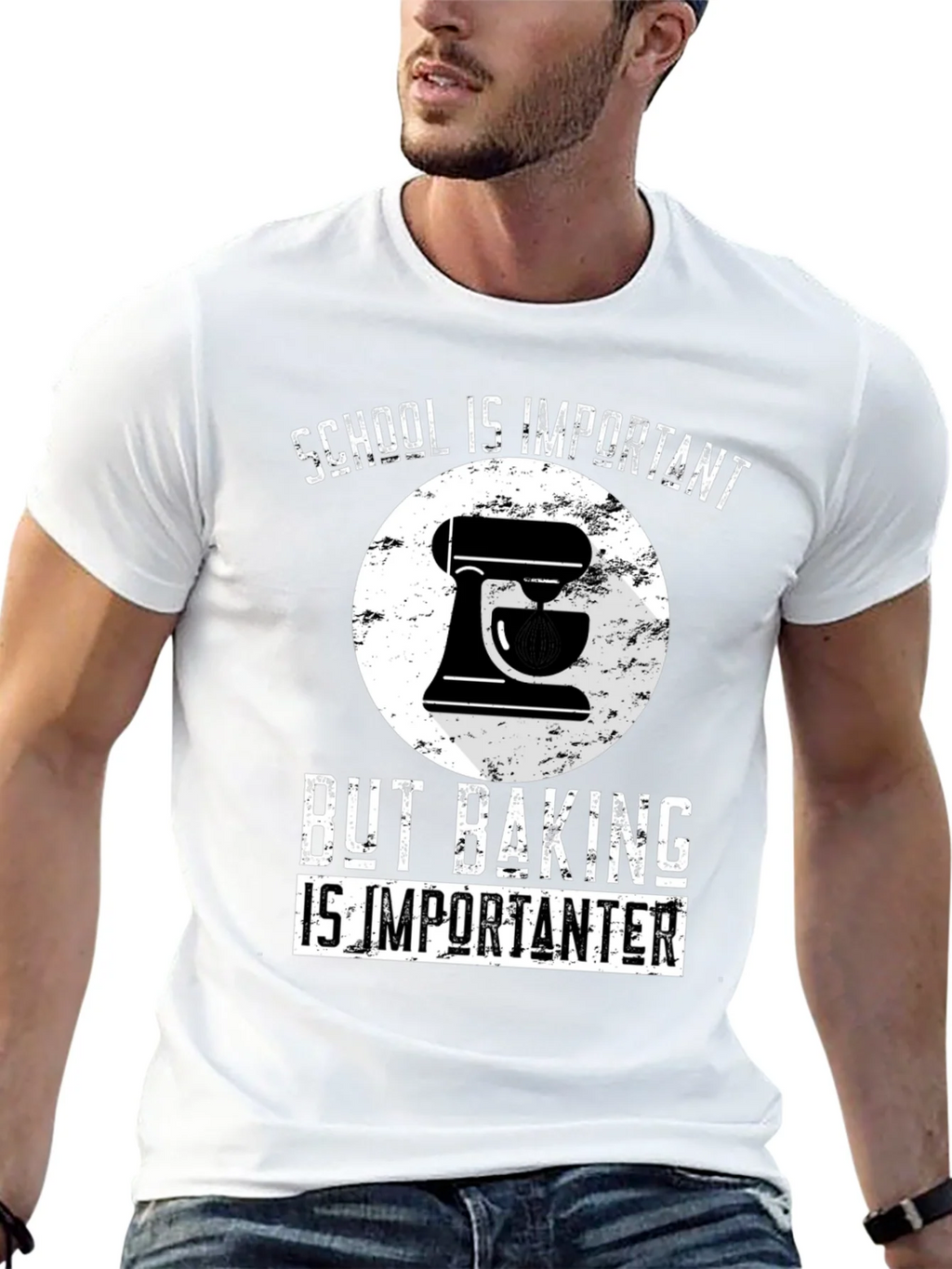 Baking Lover T-Shirt: School vs Funny Tee product image 12