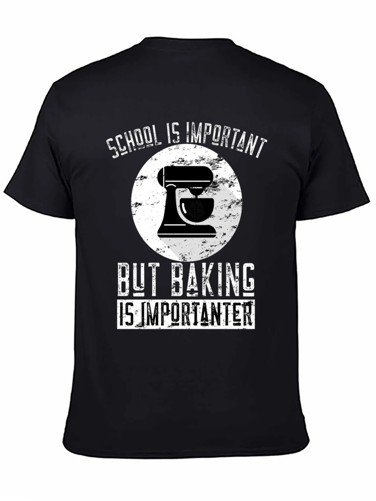 Baking Lover T-Shirt: School vs Funny Tee product image 4