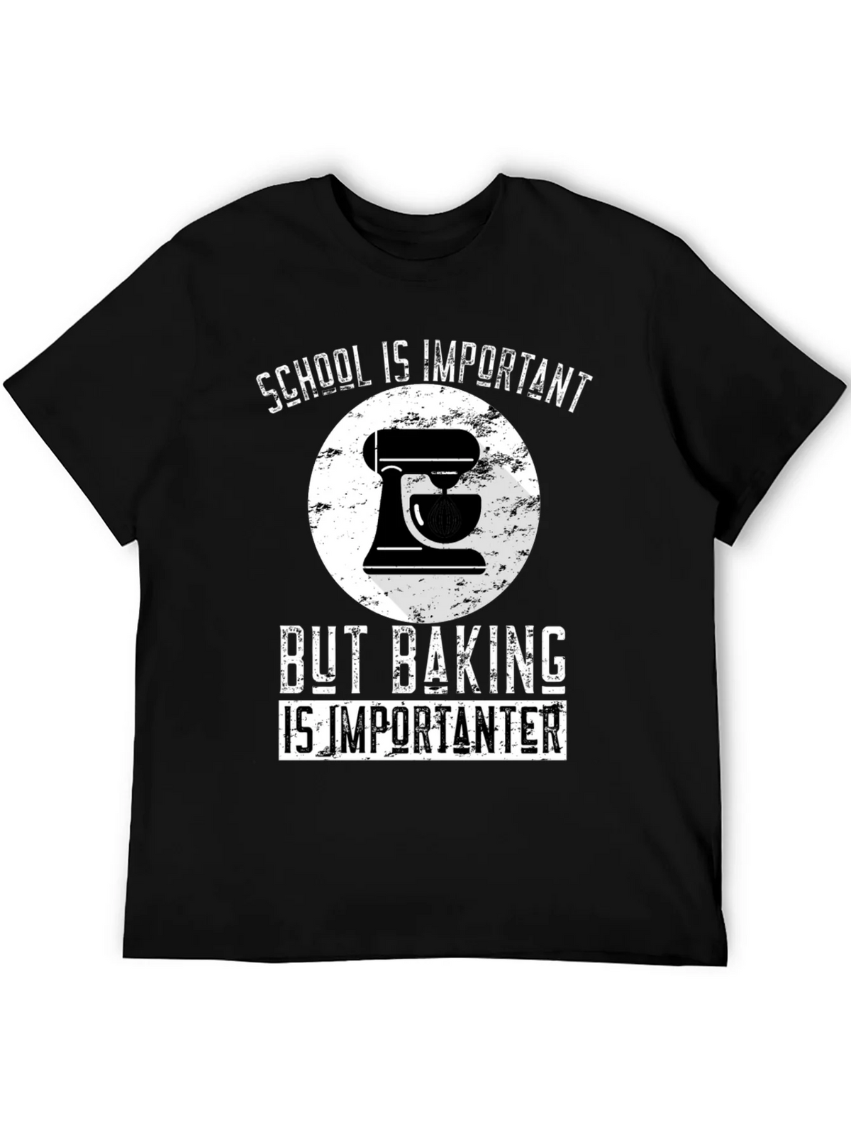 Baking Lover T-Shirt: School vs Funny Tee product image 5