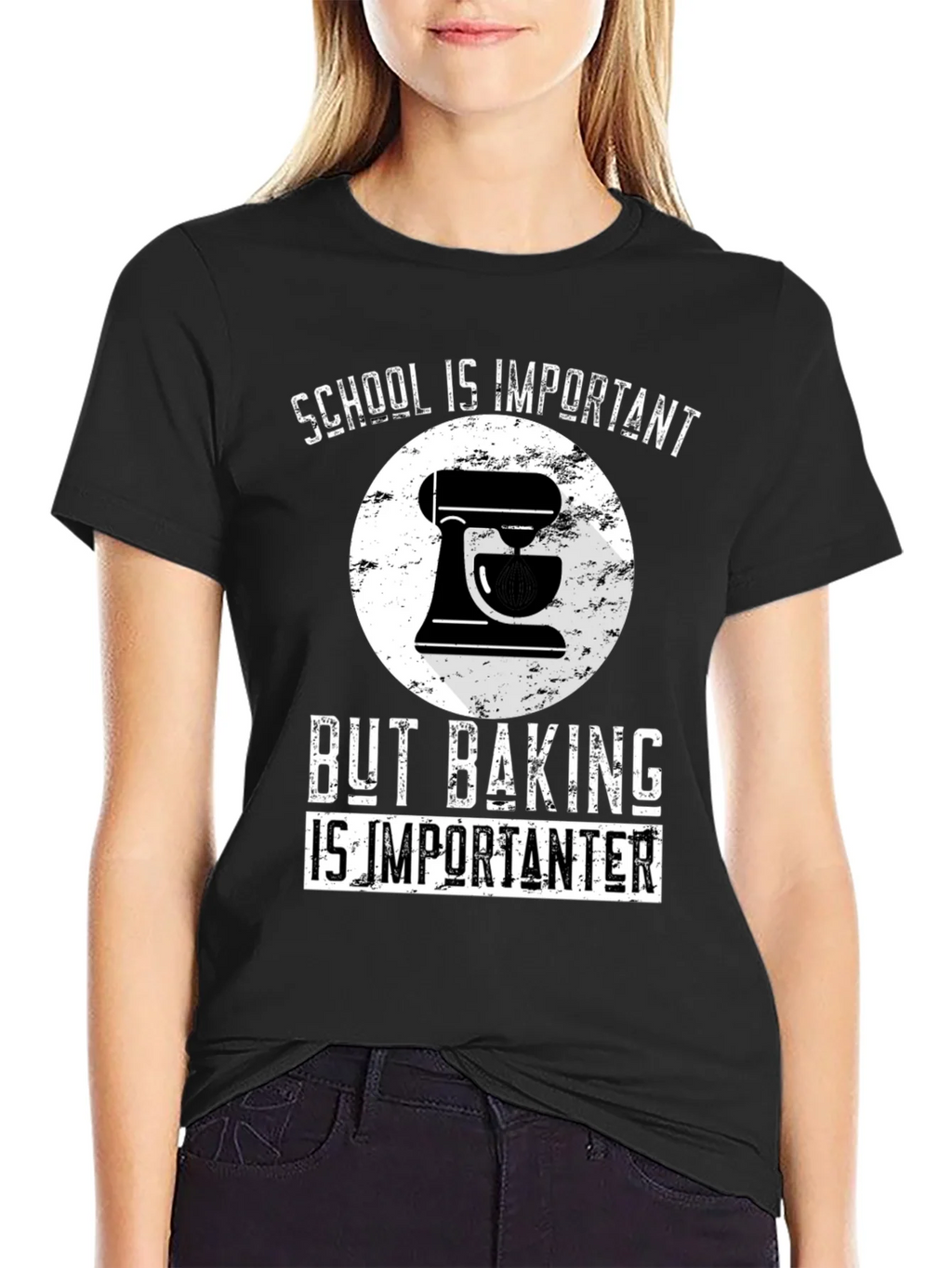 Baking Lover T-Shirt: School vs Funny Tee product image 2