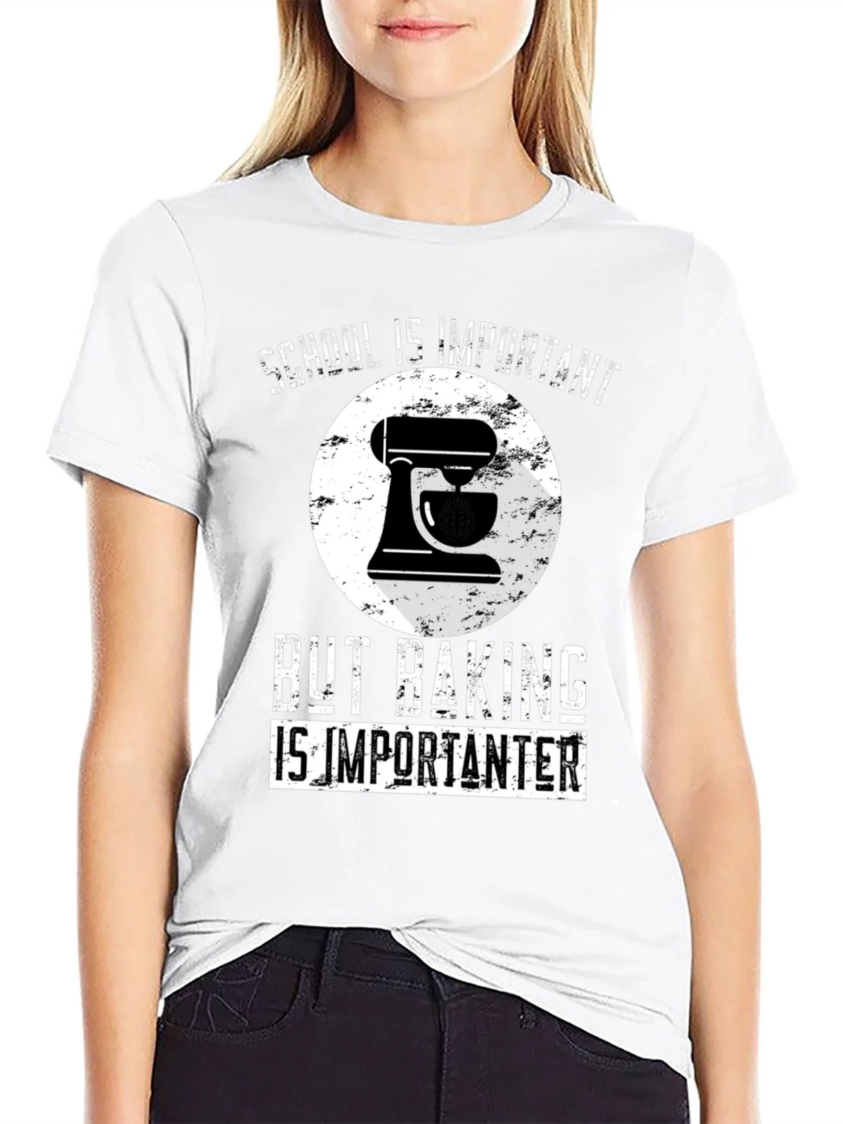 Baking Lover T-Shirt: School vs Funny Tee product image 8